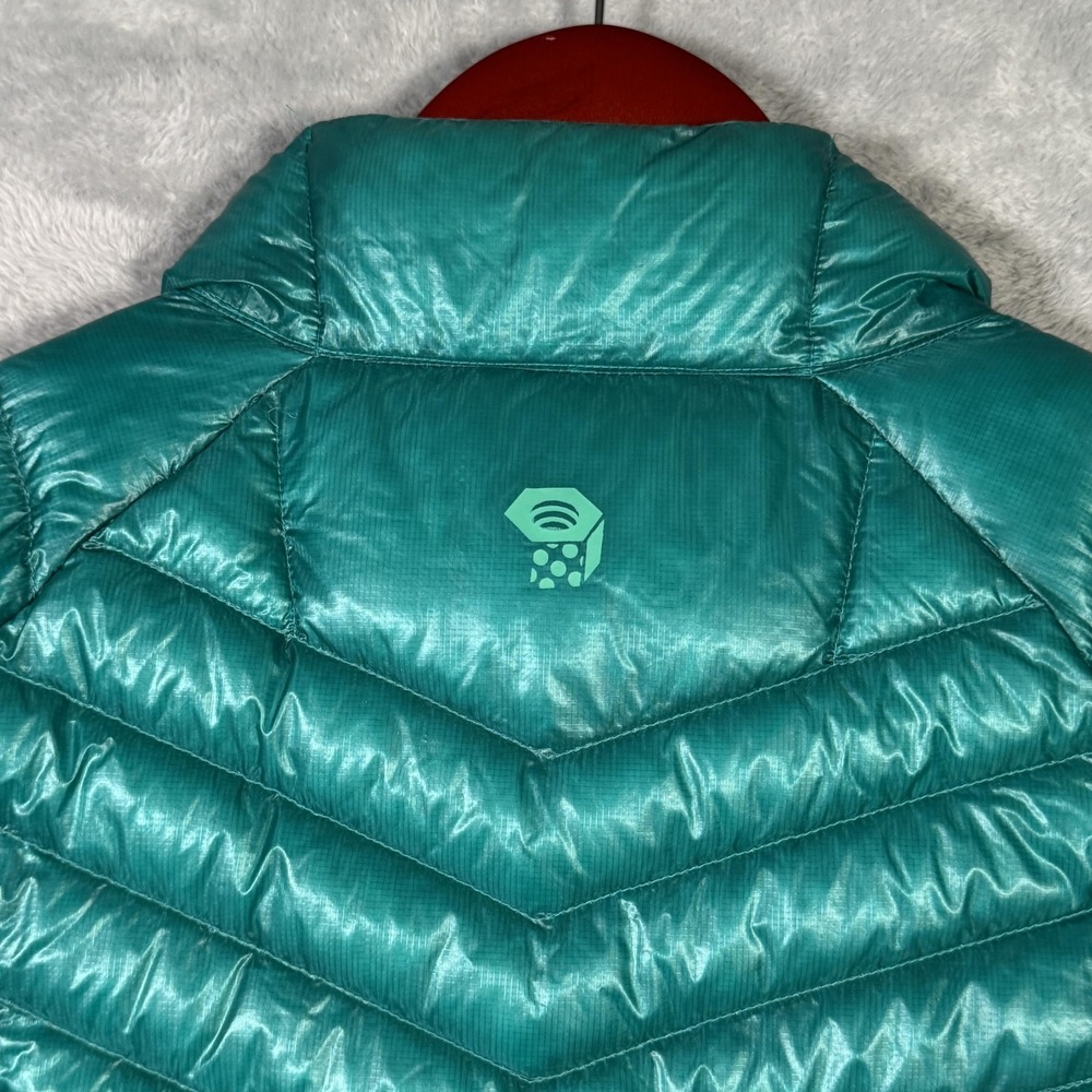 Mountain Hardwear Teal Puffer Jacket - Picture 9 of 10